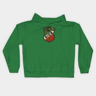 Gios Torino Vintage Bicyle shield Kids Hoodie